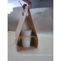 Coffee Holder para llevar Coffee Cup Paper Holder Box